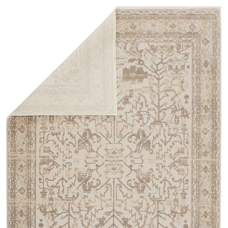 Mcclung Power Loom Area Rug In Cream-9'6"x12'6" thumbnail 3