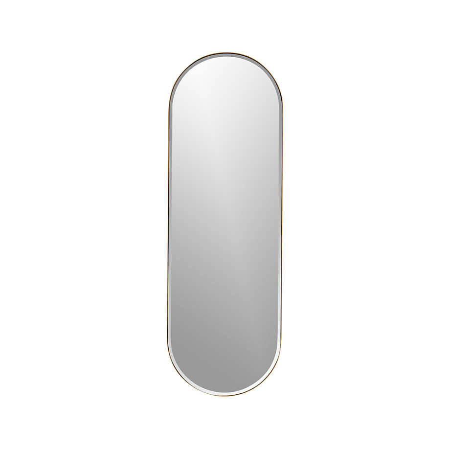 Edge Brass Capsule Mirror thumbnail 3