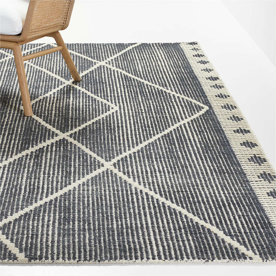 Suphan Wool Navy Rug-9'x12' thumbnail 2