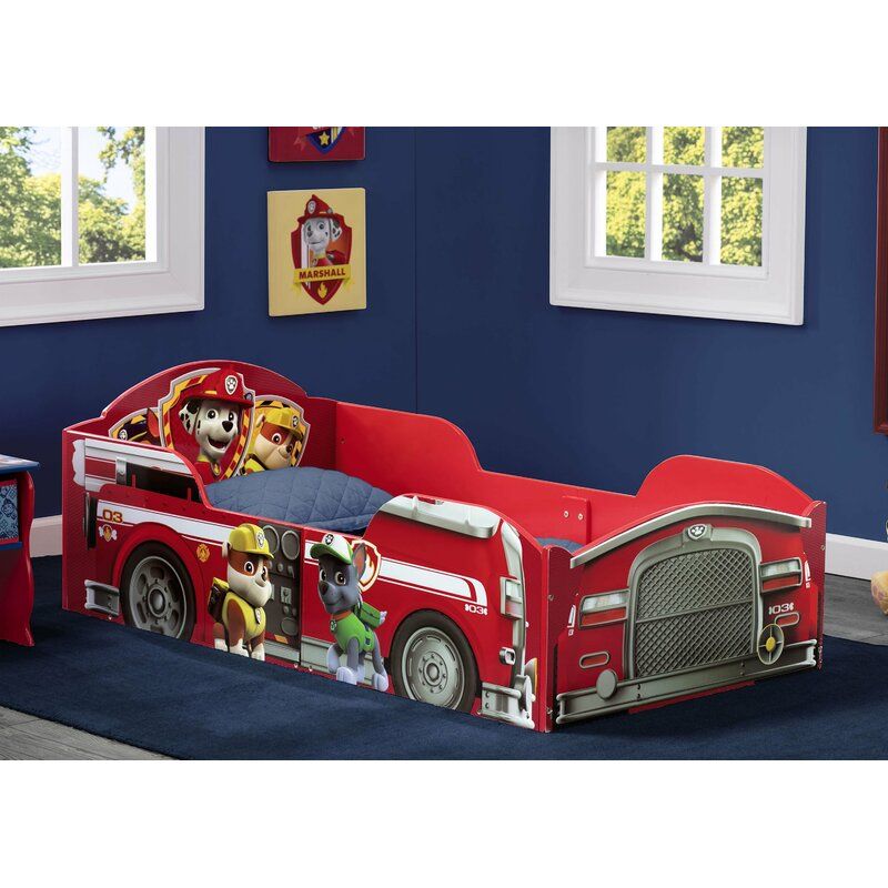 Nick Jr Paw Patrol Toddler Car Bed thumbnail 2