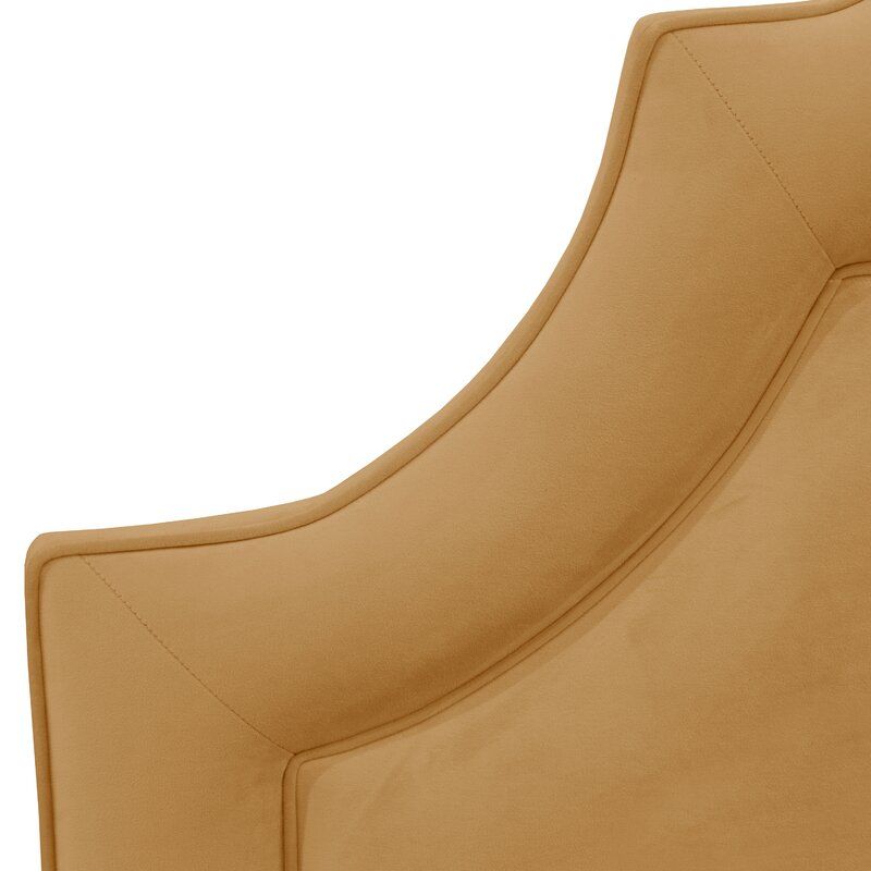 McAfee Velvet Upholstered Panel Headboard-Queen thumbnail 3