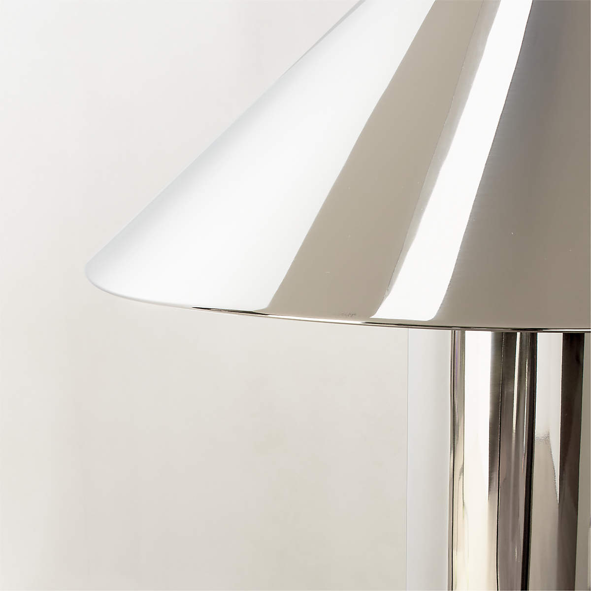 Gigi Polished Stainless Steel Floor Lamp thumbnail 4