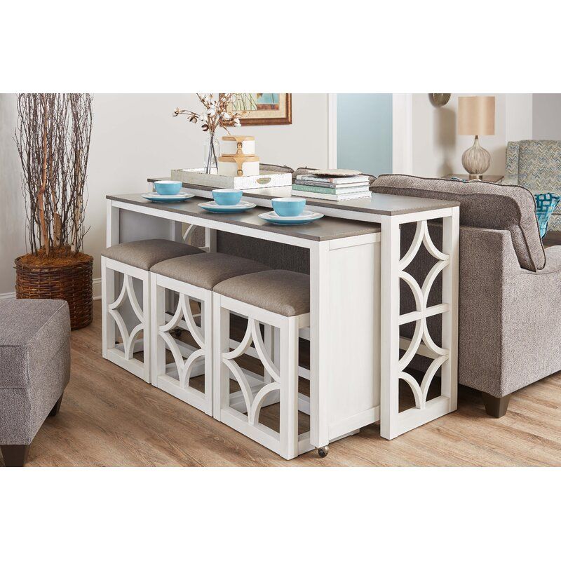Gaeton Console Table and Stool Set thumbnail 2
