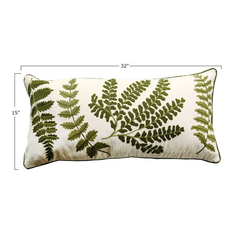 Legault Lumbar Pillow Cover With Insert-32"x15" thumbnail 6