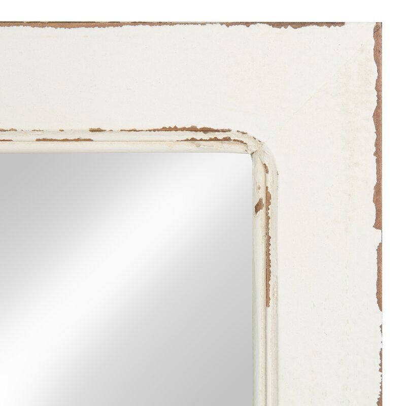 Kaufman Farmhouse Beveled with Shelves Accent Mirror thumbnail 4