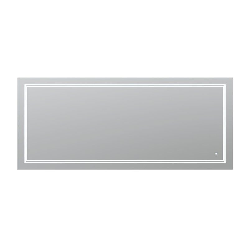 Soho Ultra-slim Frame Led Lighted Bathroom Mirror thumbnail 2