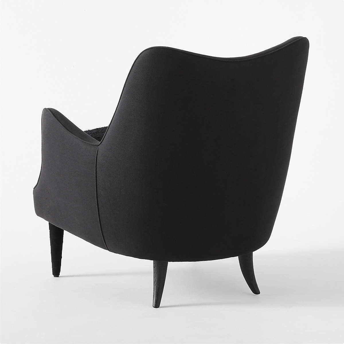 Jed Black Shearling Chair thumbnail 5