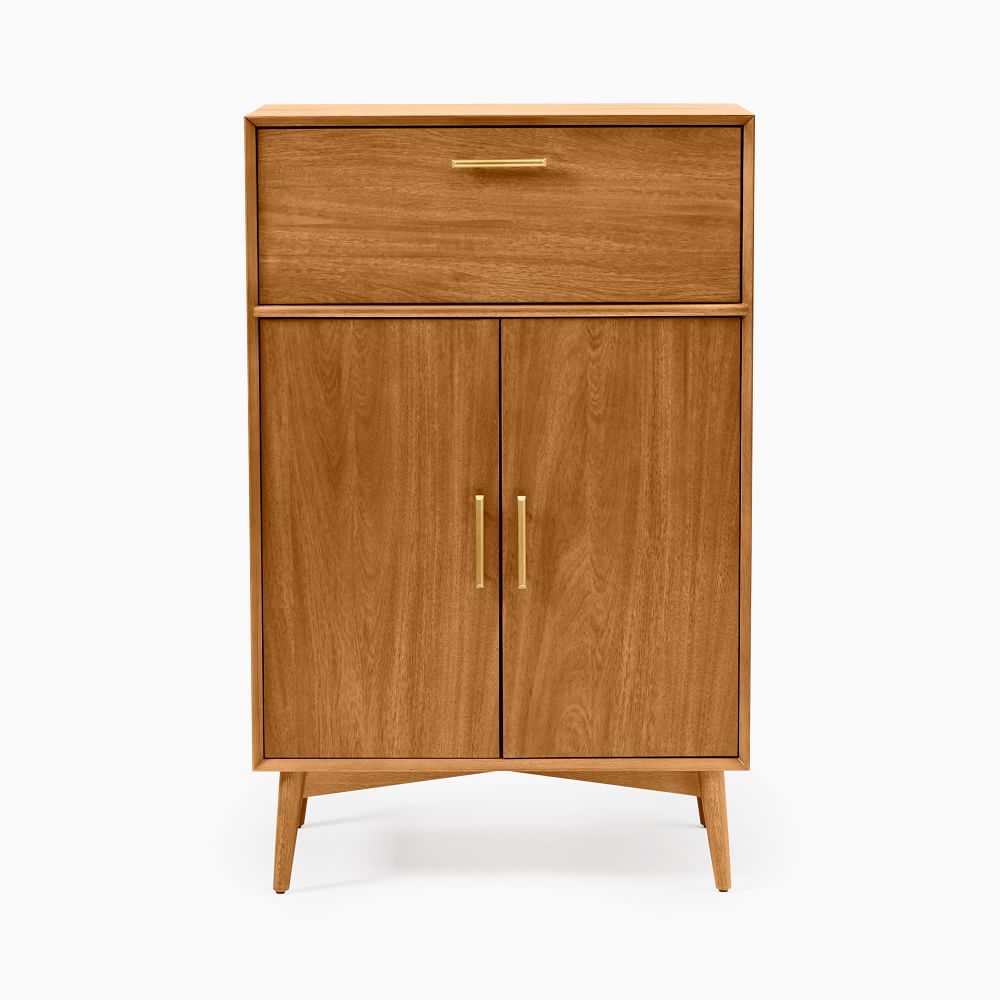 Mid Century Bar Cabinet Acorn thumbnail 3
