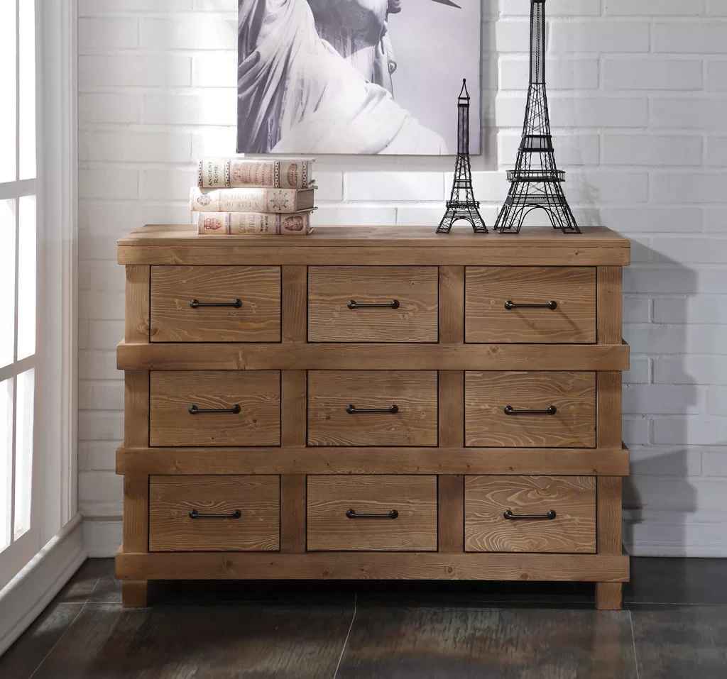 Rech 9 Drawer Double Dresser thumbnail 2