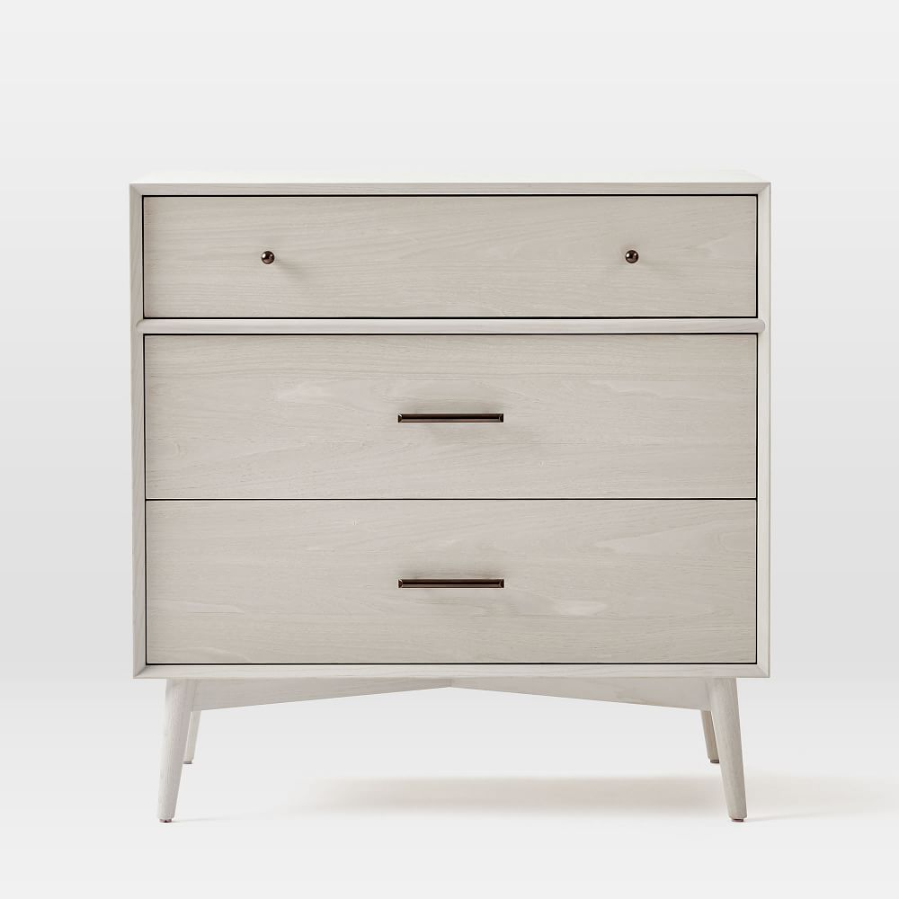 Mid Century 3 Drawer Dresser thumbnail 2