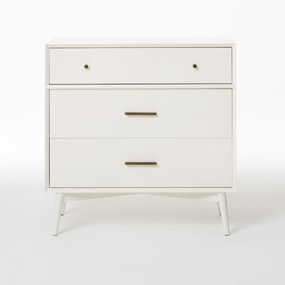 Mid Century 3 Drawer Dresser thumbnail 2