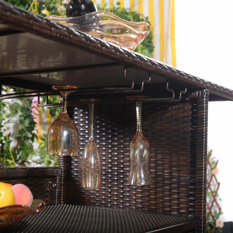 Rattan Home Bar thumbnail 4