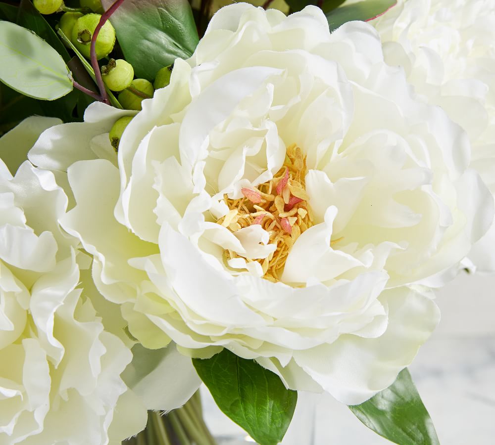 Faux Composed Peony Bouquet thumbnail 3