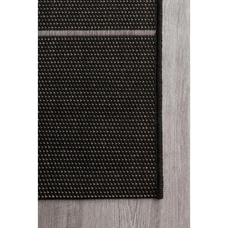 Randall Striped Indoor Outdoor Area Rug-2'x8' thumbnail 3