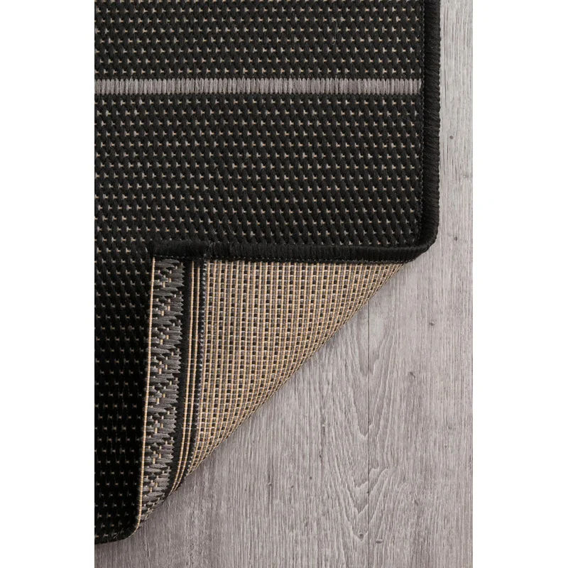 Randall Striped Indoor Outdoor Area Rug-2'x8' thumbnail 4