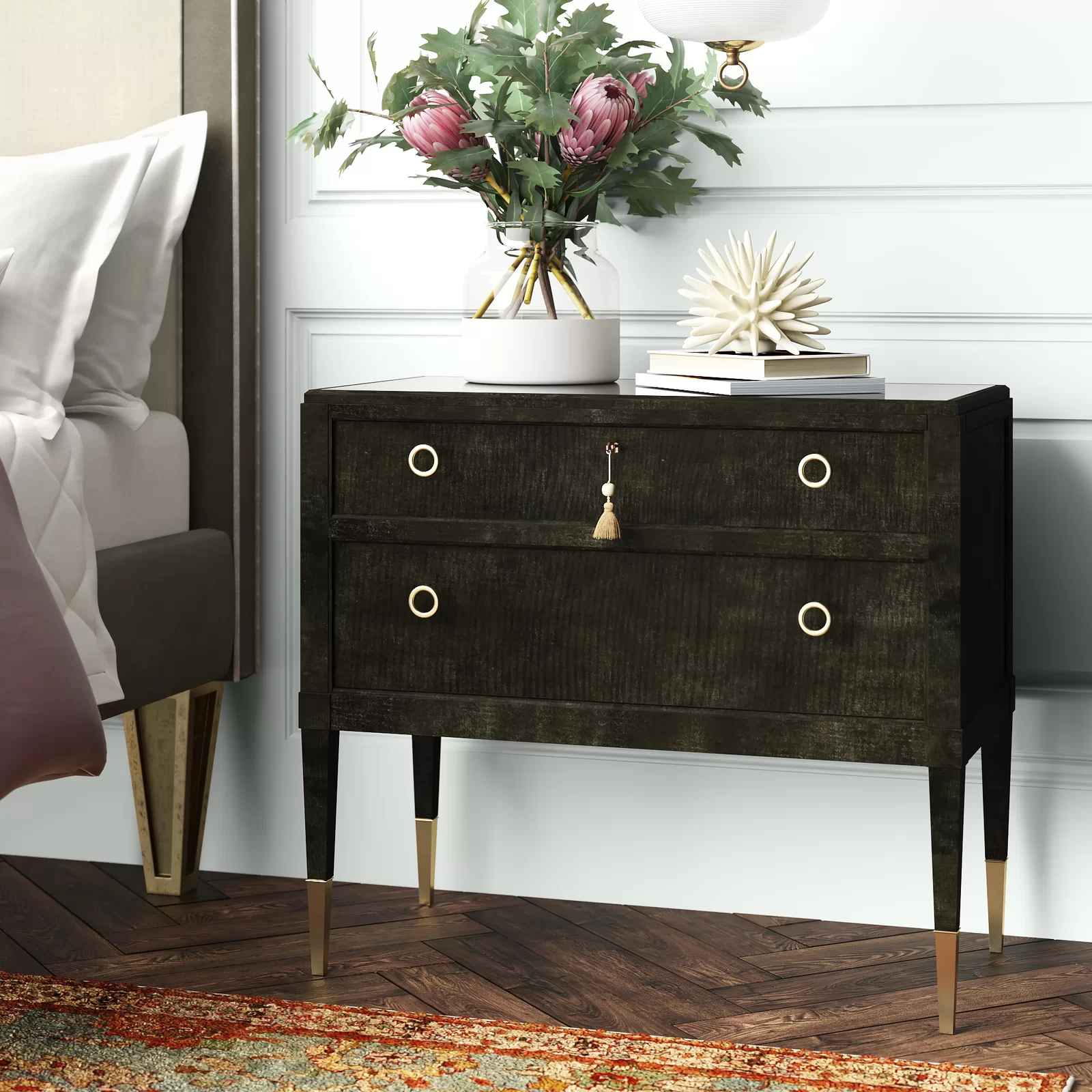 Caracole Classic 2 Drawer Nightstand thumbnail 2