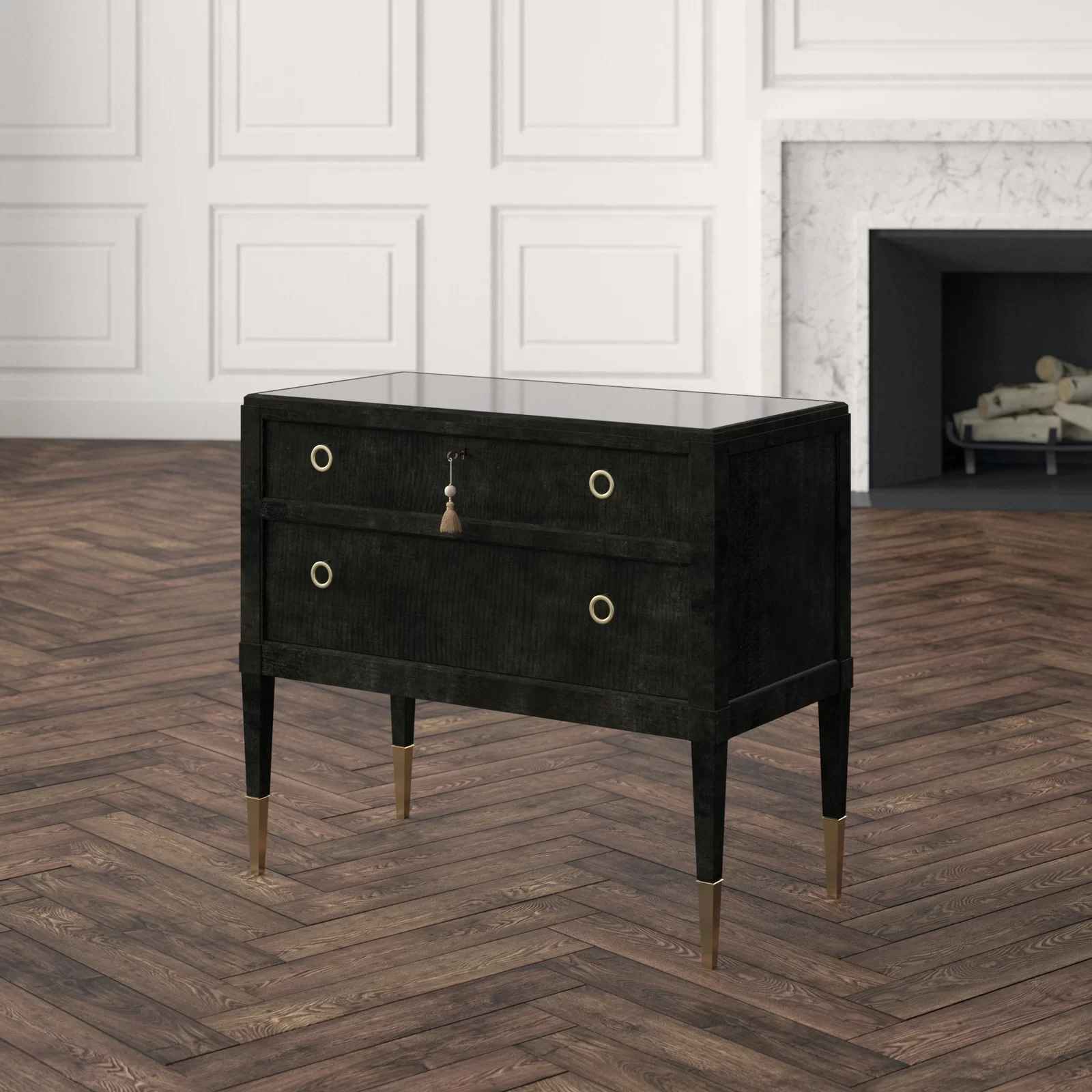 Caracole Classic 2 Drawer Nightstand thumbnail 5