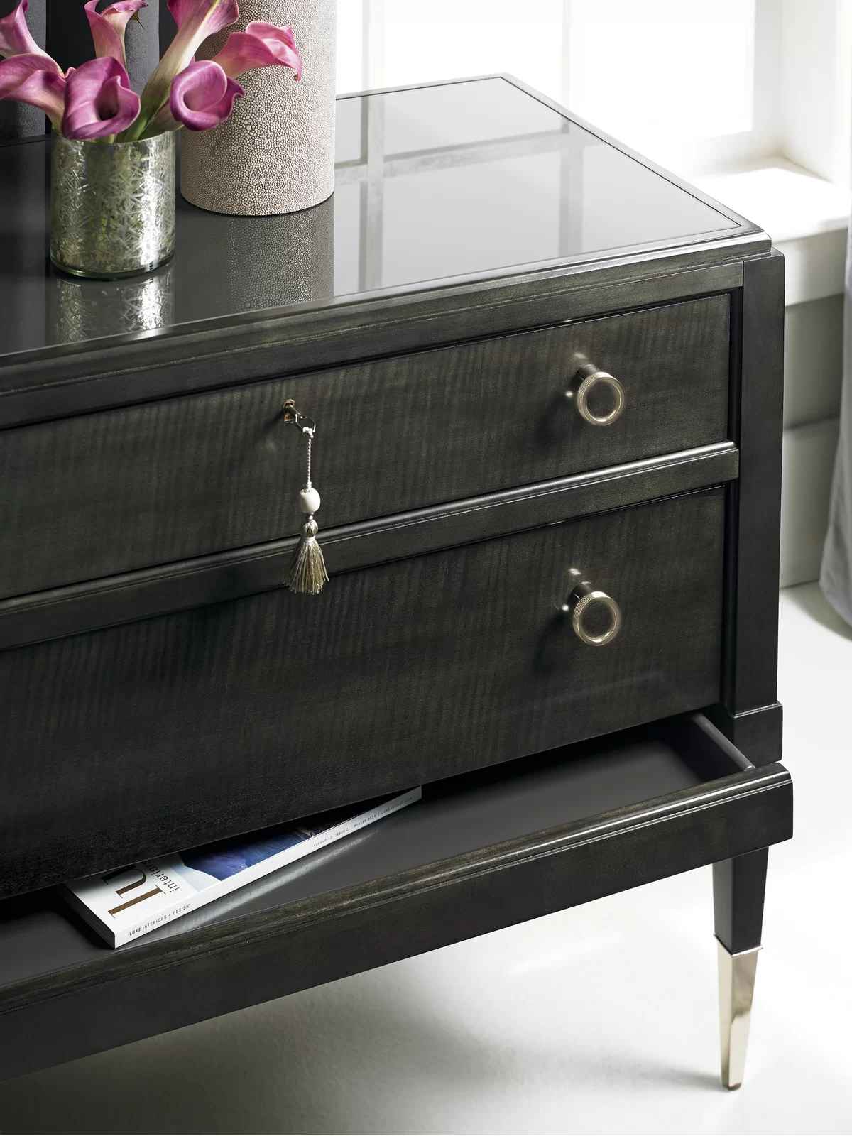 Caracole Classic 2 Drawer Nightstand thumbnail 6
