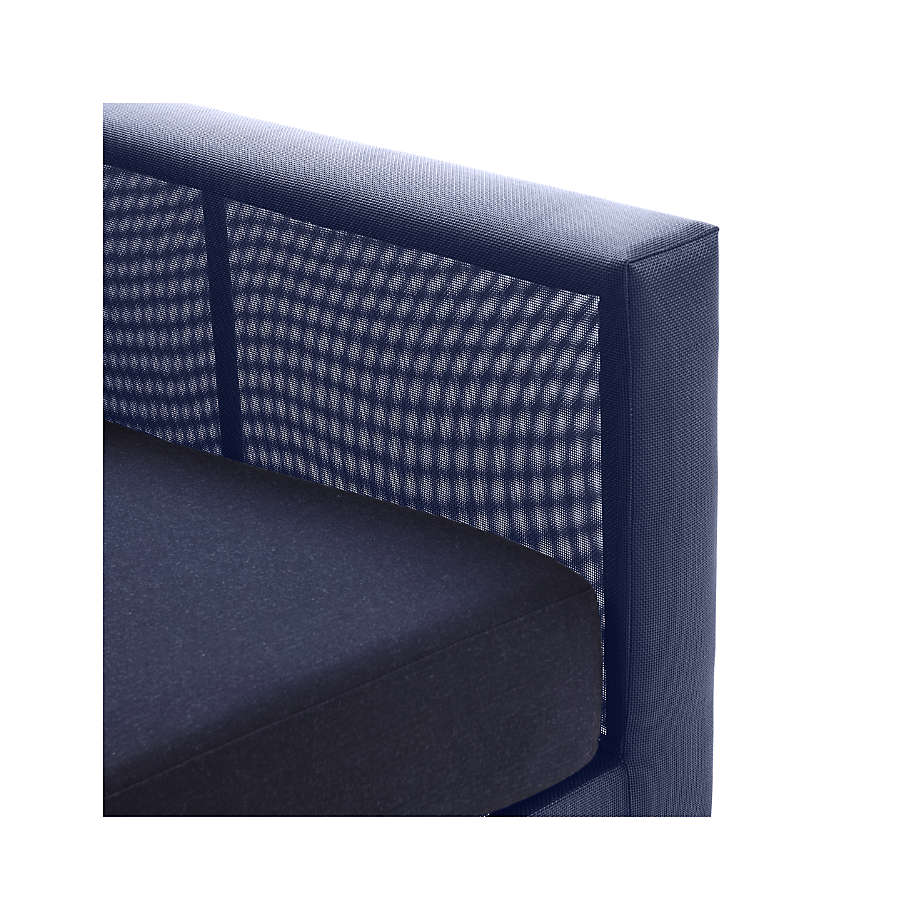 Dune Navy Outdoor Sofa with Sunbrella Cushions thumbnail 4