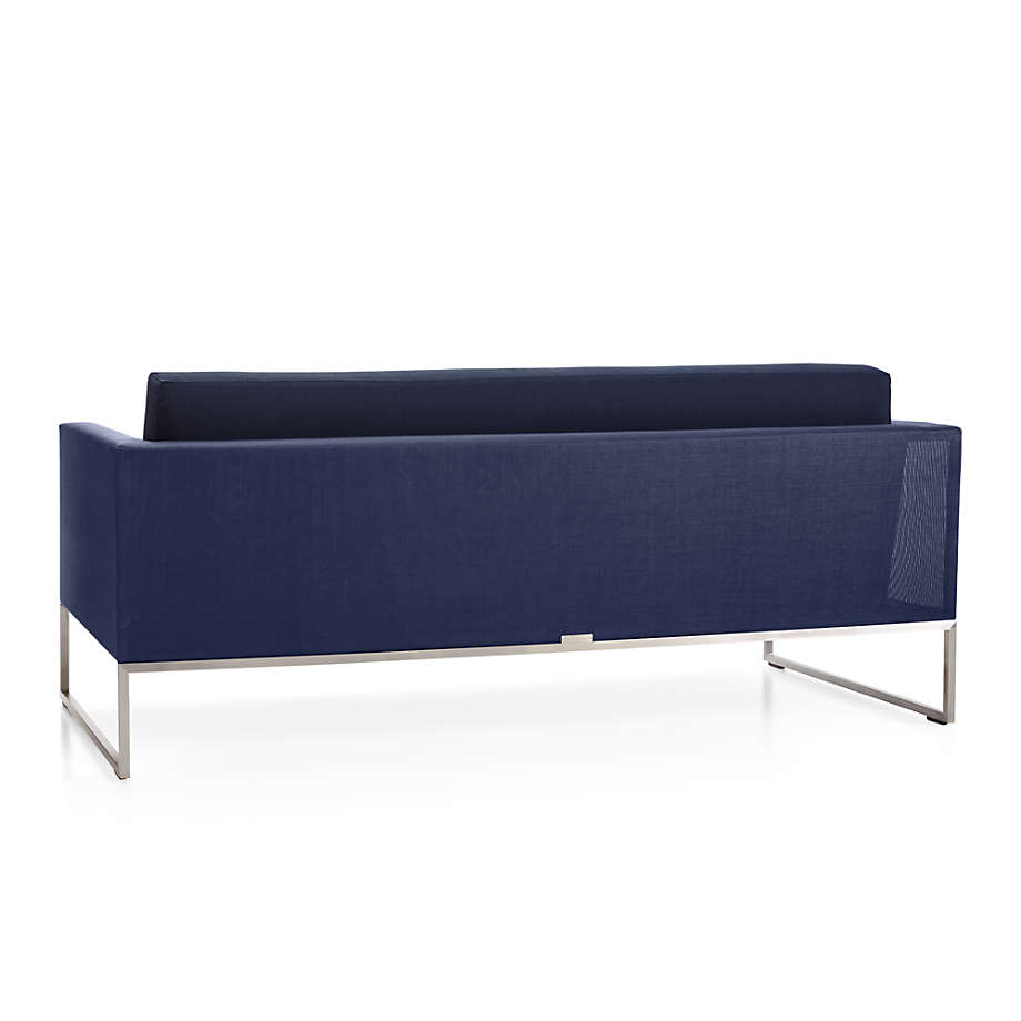 Dune Navy Outdoor Sofa with Sunbrella Cushions thumbnail 6