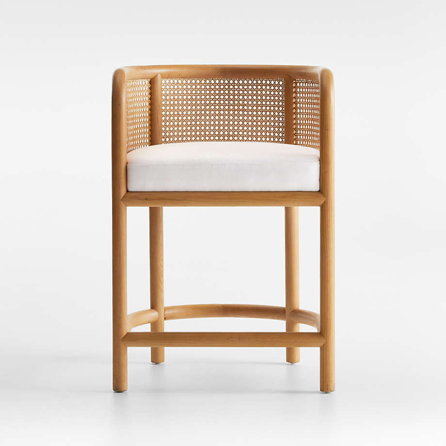 Fields Natural Cane Counter Stool by Leanne Ford thumbnail 3