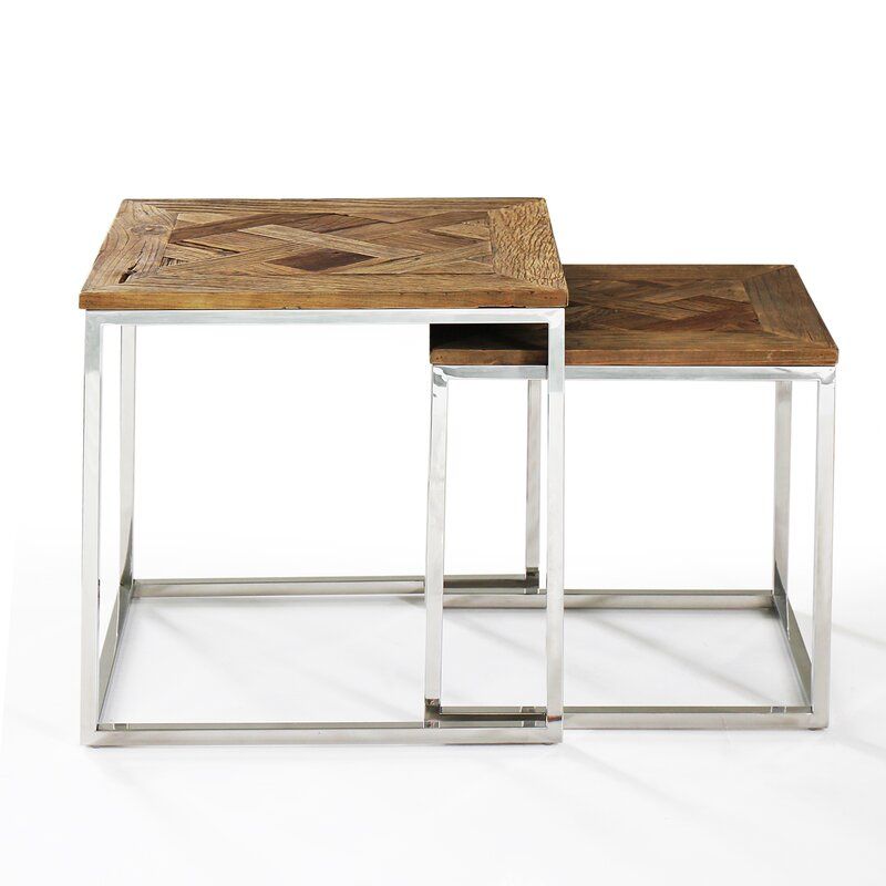 Ephratah Tall Sled Nesting Tables thumbnail 3