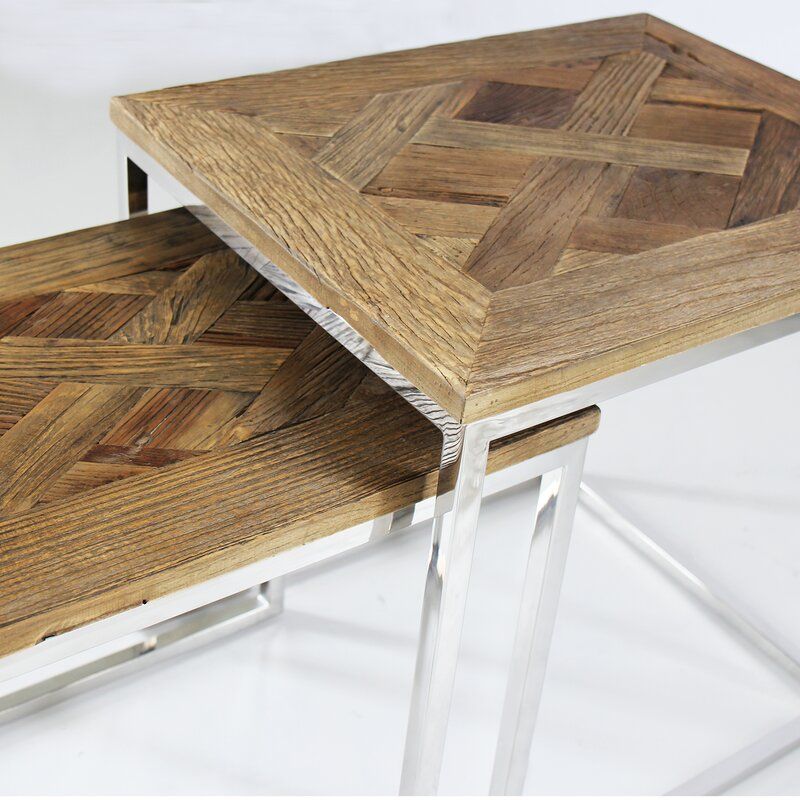 Ephratah Tall Sled Nesting Tables thumbnail 4