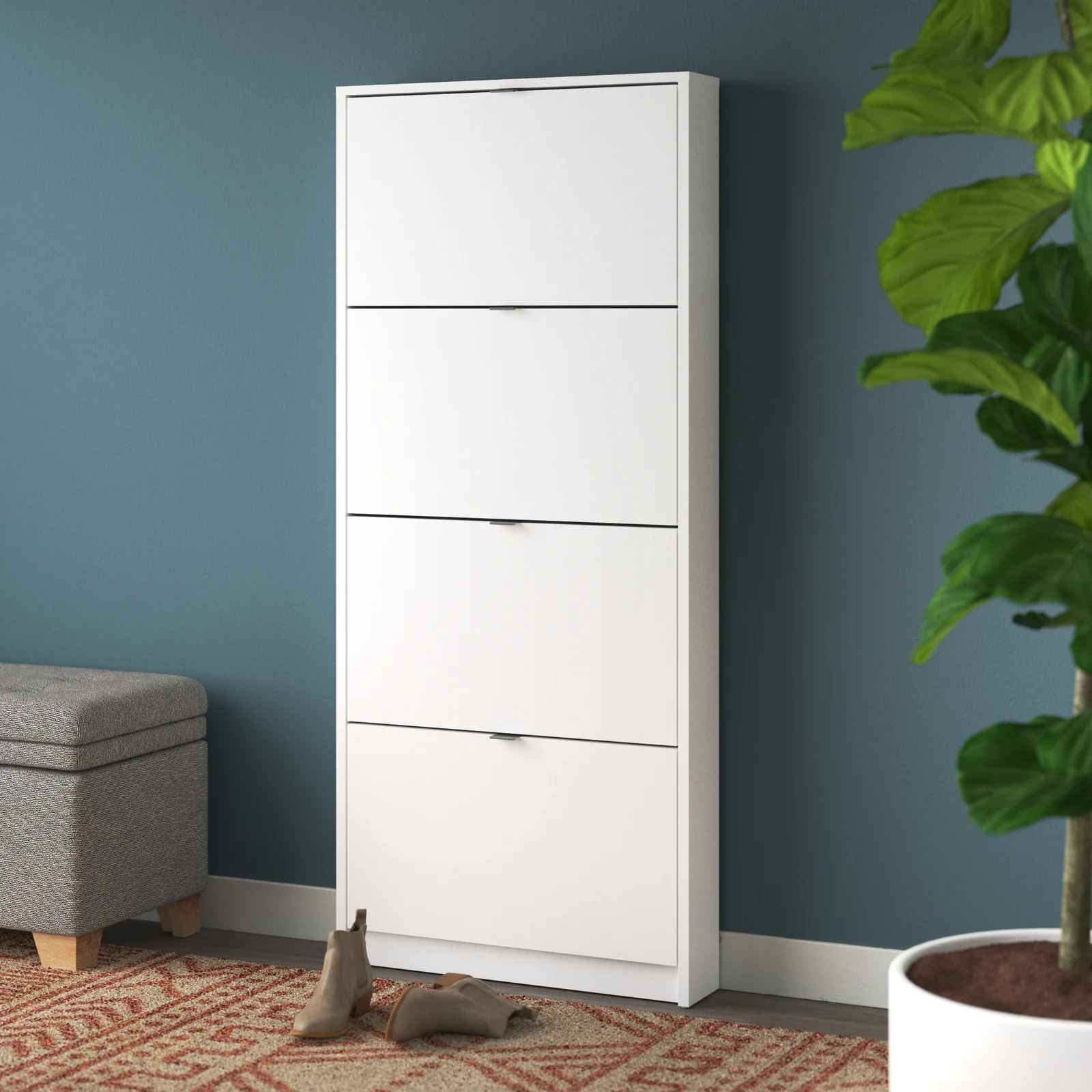 12 Pair Shoe Storage Cabinet thumbnail 2