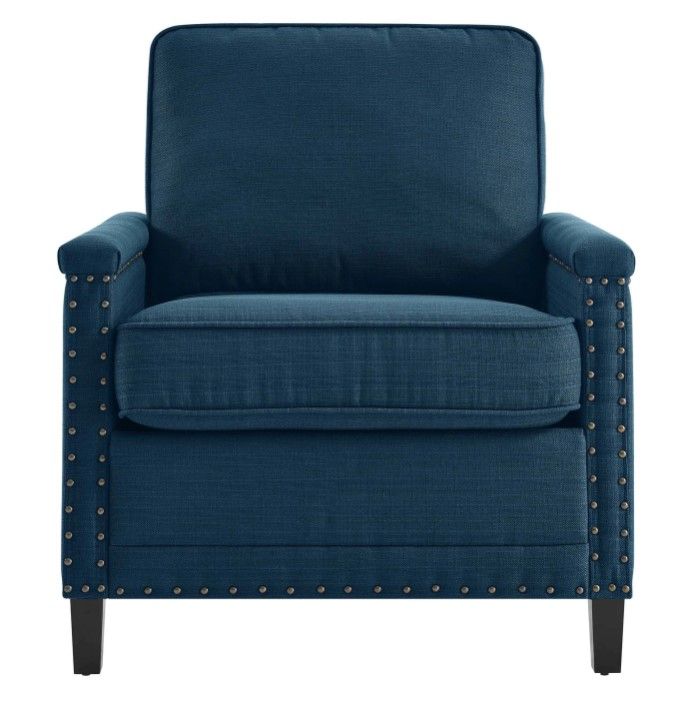 Shonta Upholstered Fabric Armchair thumbnail 3