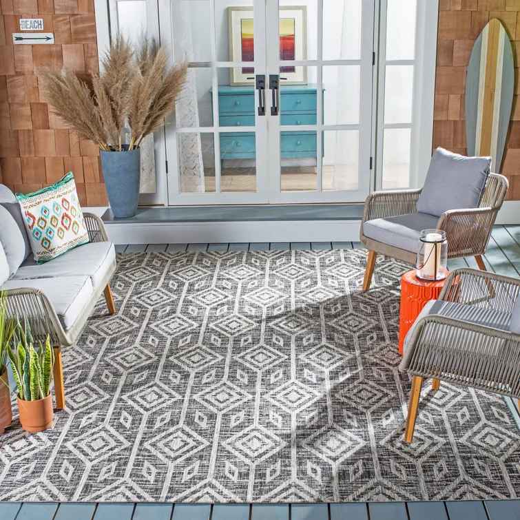 Estaugh Ikat Area Rug-8'x10' thumbnail 2