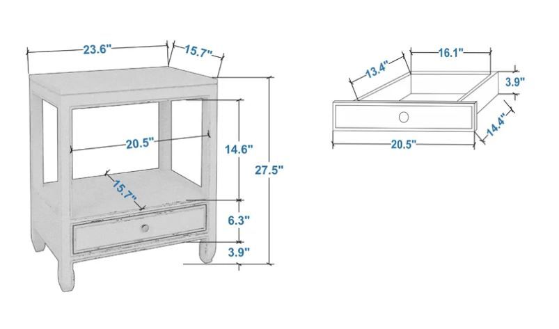 Attridge End Table with Storage thumbnail 7