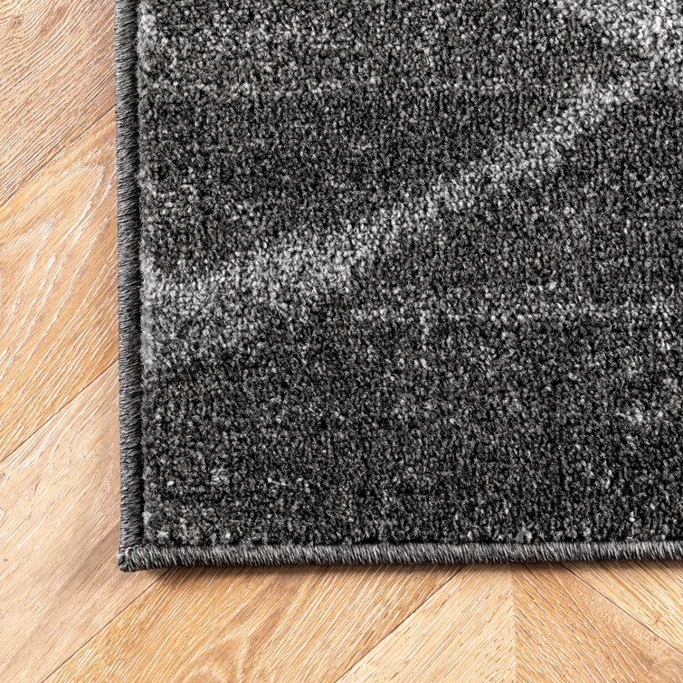 Amiia Geometric Gray Area Rug-5'x8' thumbnail 4