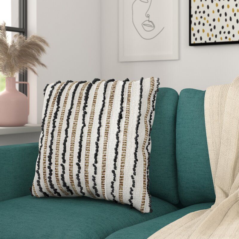 Idris Throw Pillow Cover With Insert 20"x20" thumbnail 2