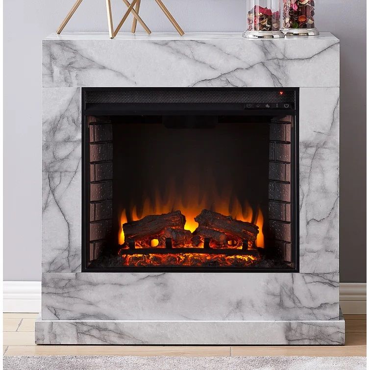 Noyack 33.25'' W Electric Fireplace thumbnail 2