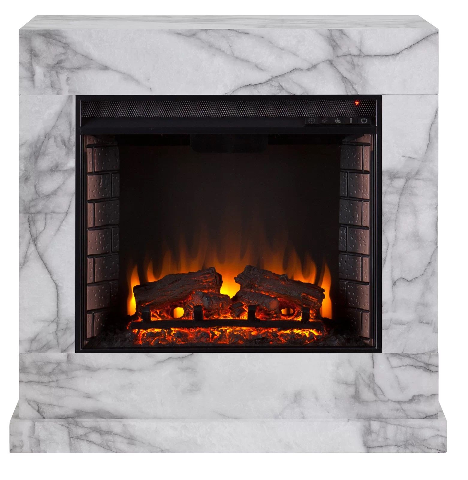 Noyack 33.25'' W Electric Fireplace thumbnail 3