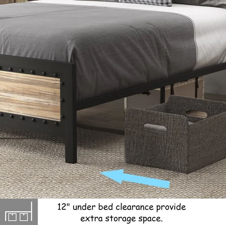Marla Platform Bed-Full thumbnail 4