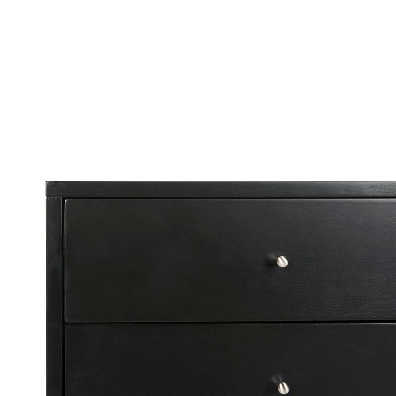 Debriana 2 Drawer Metal Nightstand thumbnail 3