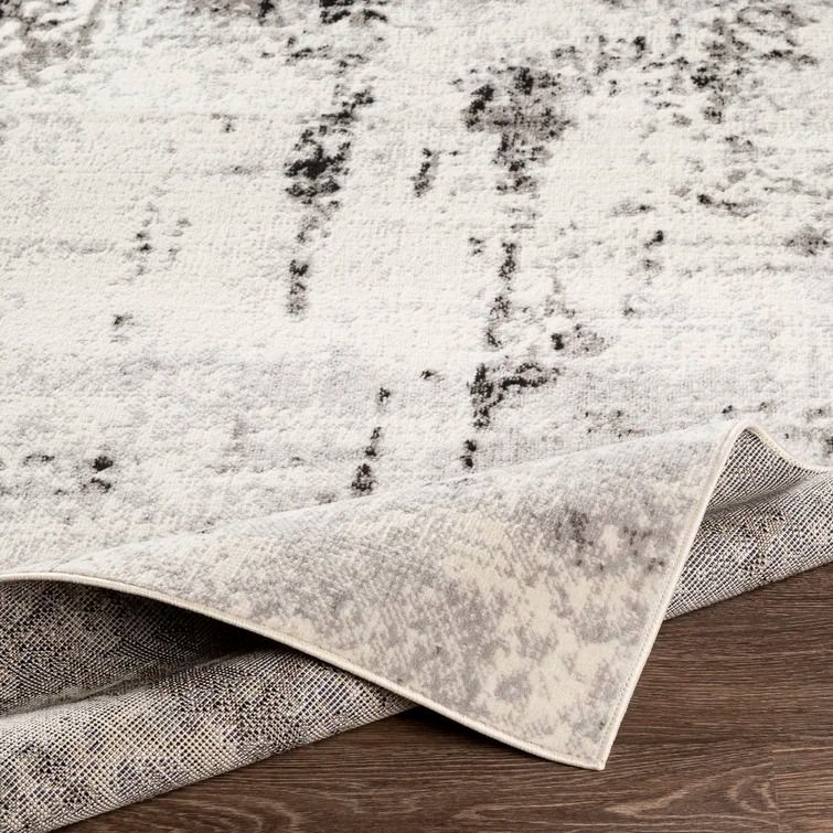 Hohman Machine Woven Gray Area Rug-7'10"x10 thumbnail 4