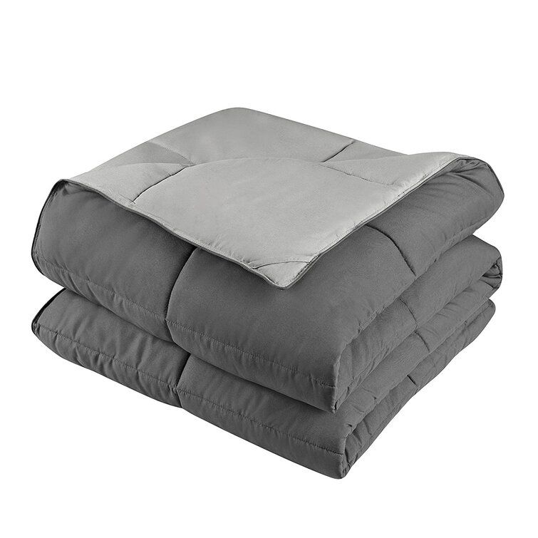 Sasja Microfiber Reversible Traditional Comforter - Queen thumbnail 4