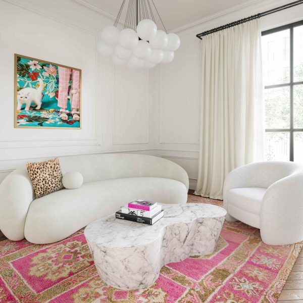 Block Marble Coffee Table thumbnail 2