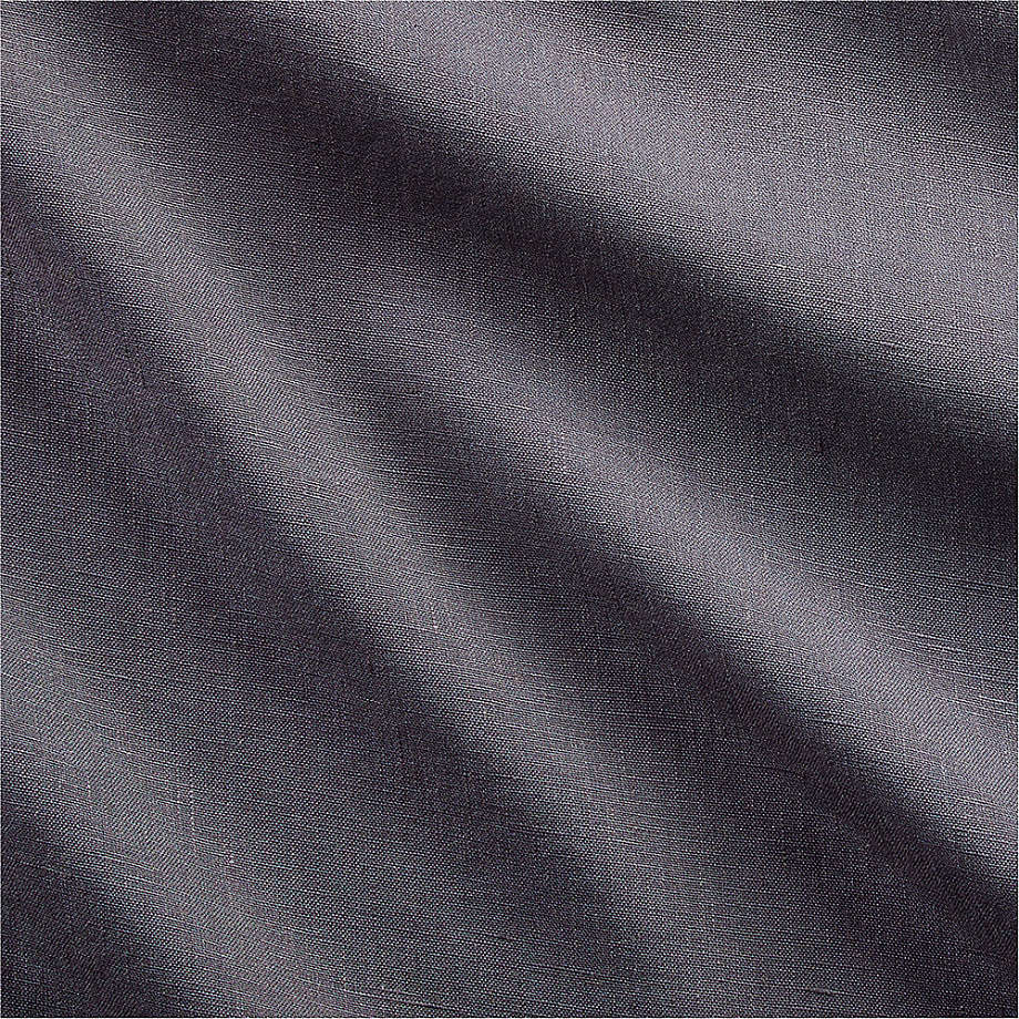 Pure Linen Dark Grey King Sham-40"x20" thumbnail 3