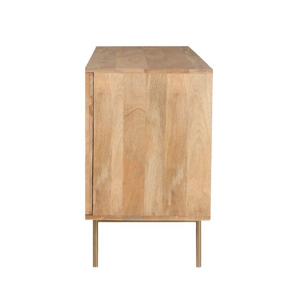Reseda Wide Mango Solid Wood Sideboard thumbnail 4