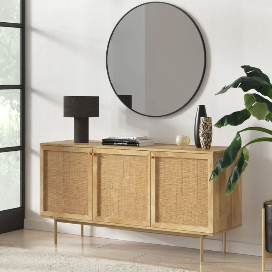 Reseda Wide Mango Solid Wood Sideboard thumbnail 2