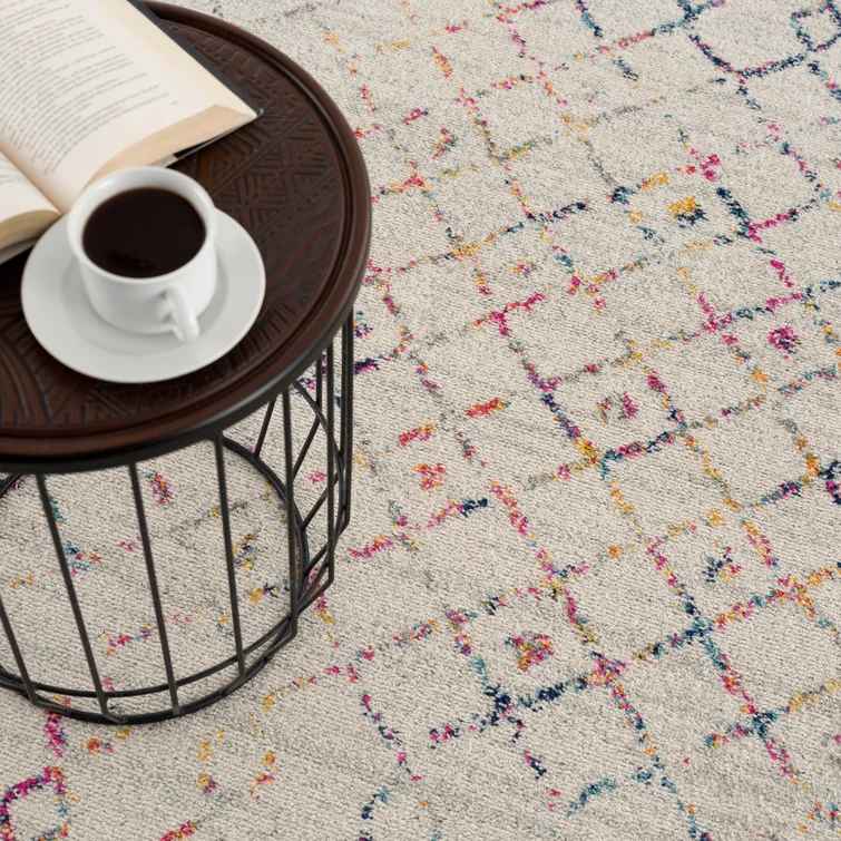 Punxsutawney Moroccan Ivory Area Rug-7'10"x10' thumbnail 5