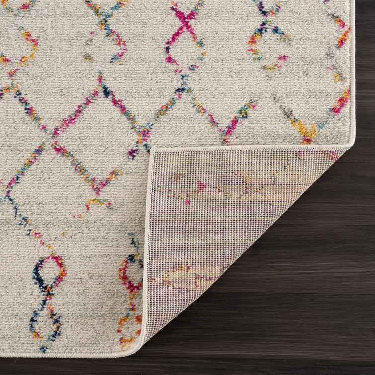 Punxsutawney Moroccan Ivory Area Rug-7'10"x10' thumbnail 6
