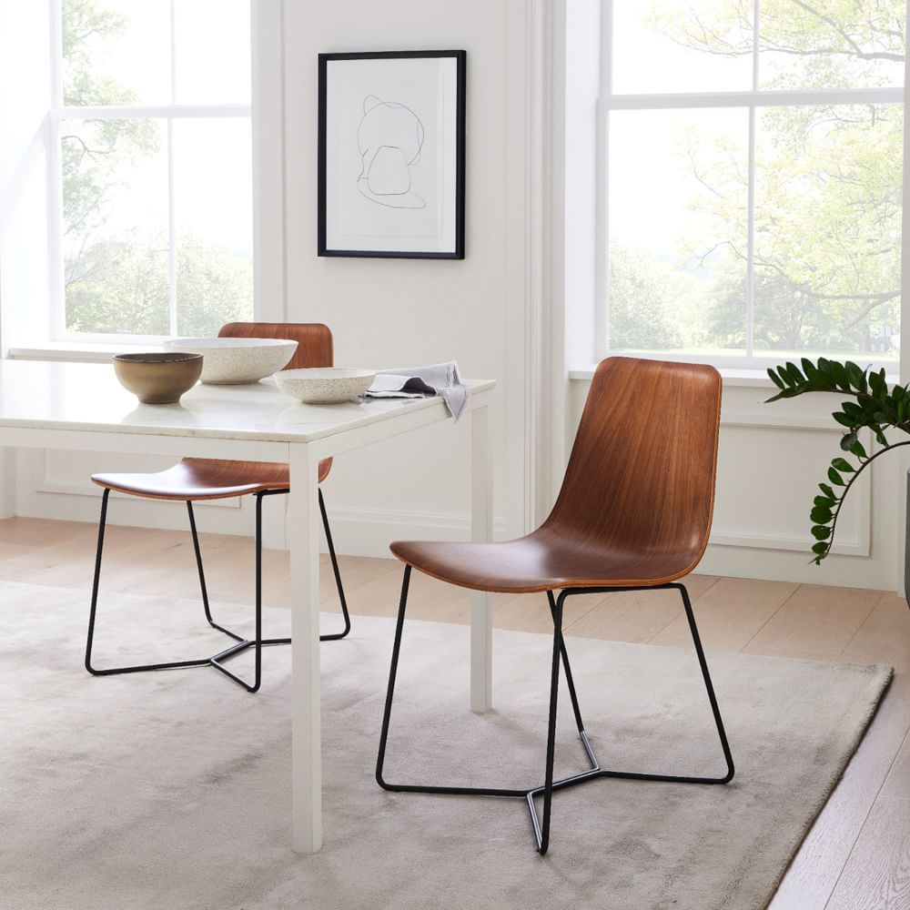 Slope Wood Shell Dining Chair thumbnail 2