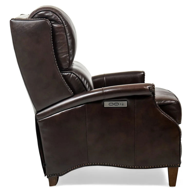 Hekkin Genuine Leather Power Standard Recliner thumbnail 2