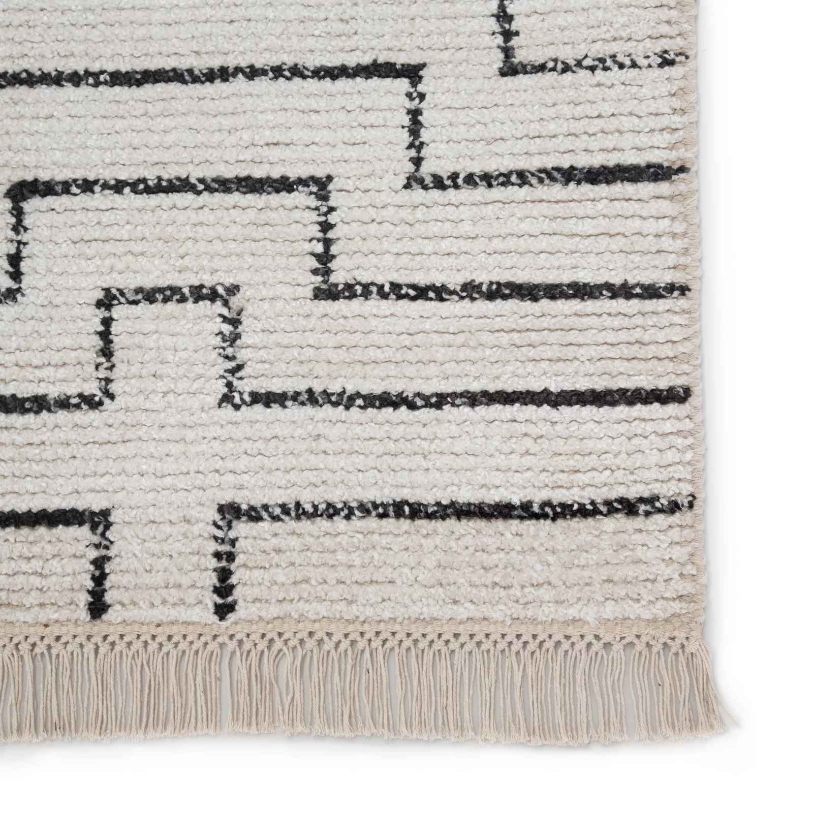 Rowan White Viscose Area Rug-9'x13' thumbnail 3