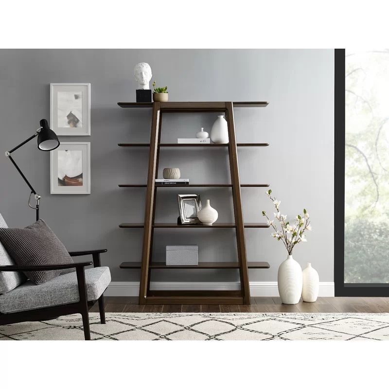 Quinn Wood Etagere Bookcase thumbnail 2