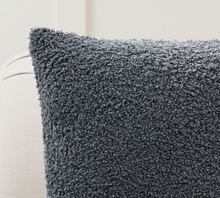 Cozy Teddy Faux Fur Pillow Covers No Insert 20"x20" thumbnail 2